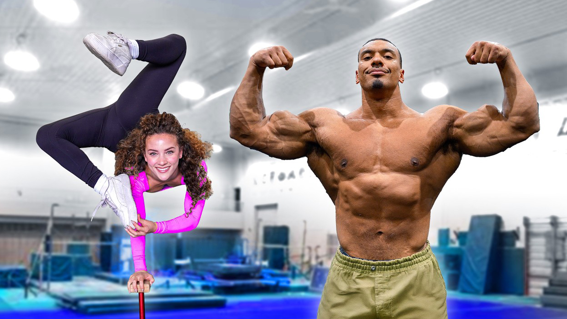 I challenged Larry Wheels to my hardest skills