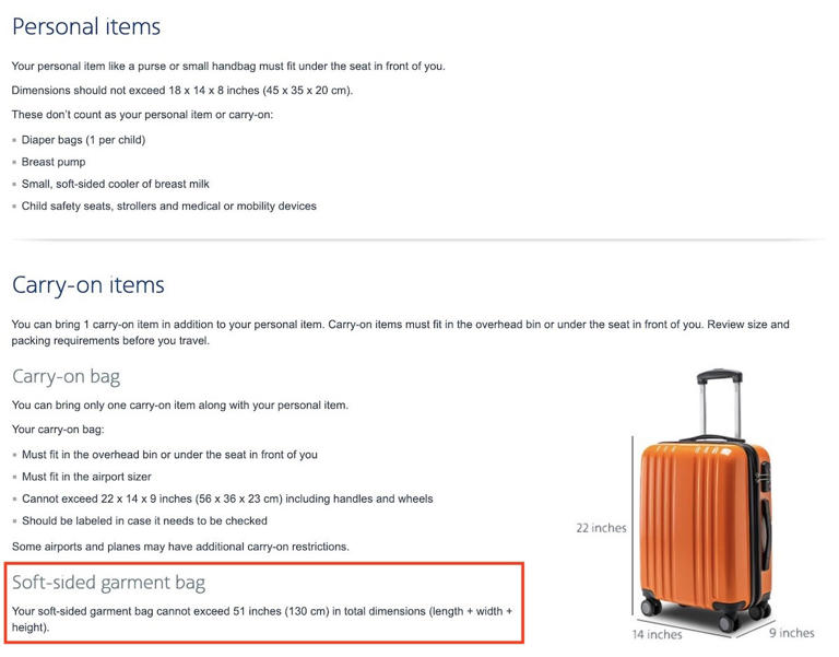 Is a garment bag a carry-on or personal item? Why is enforcement so ...