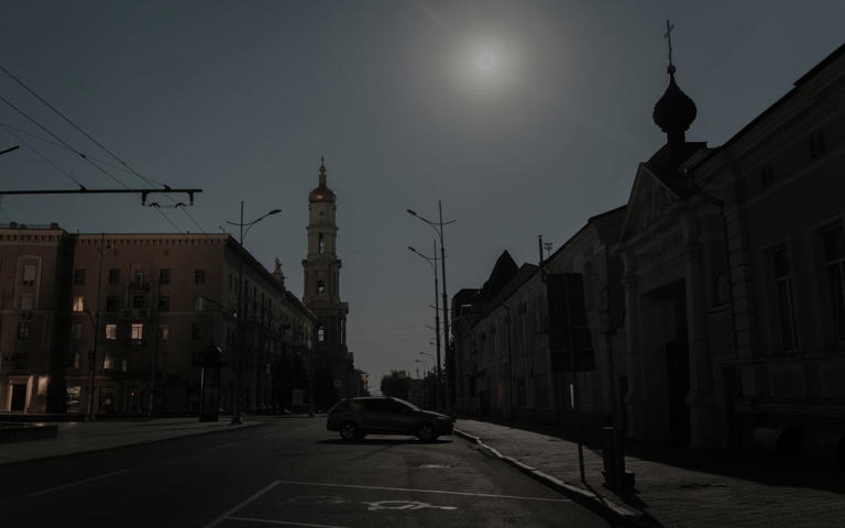 Russia struck Kharkiv's power plant shortly after Trump announced ...