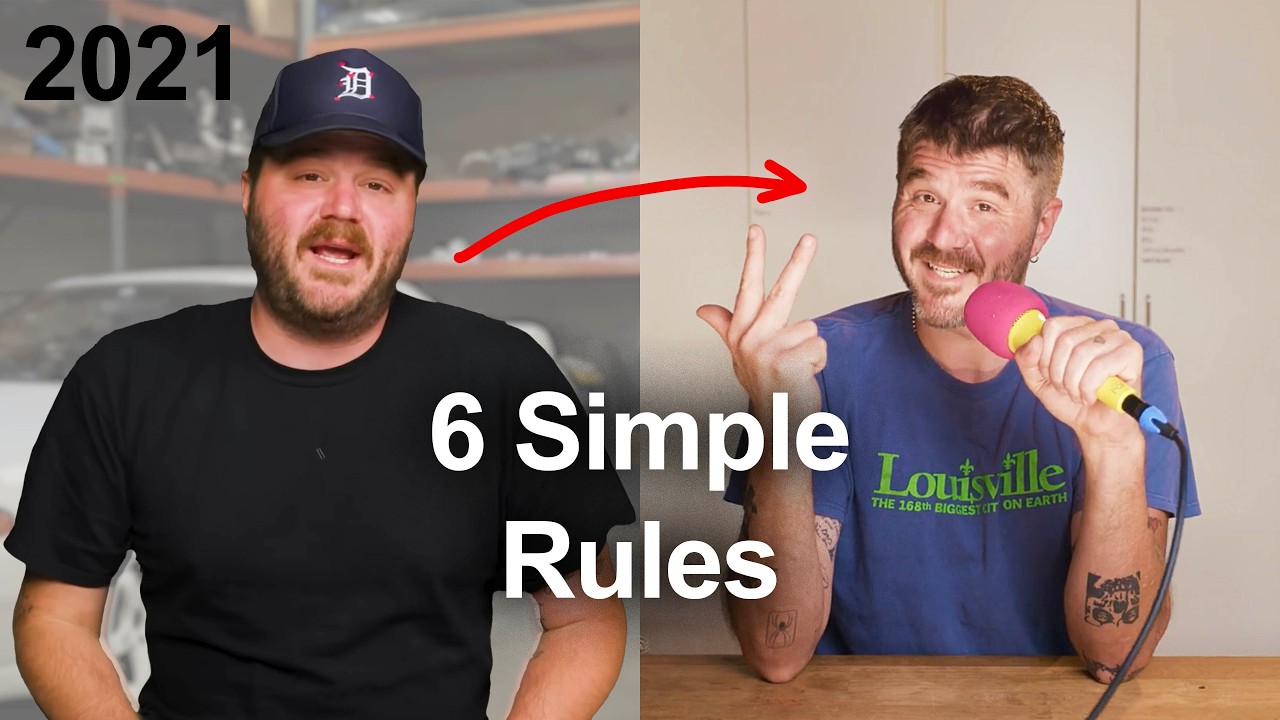 The 6 rules that changed my life