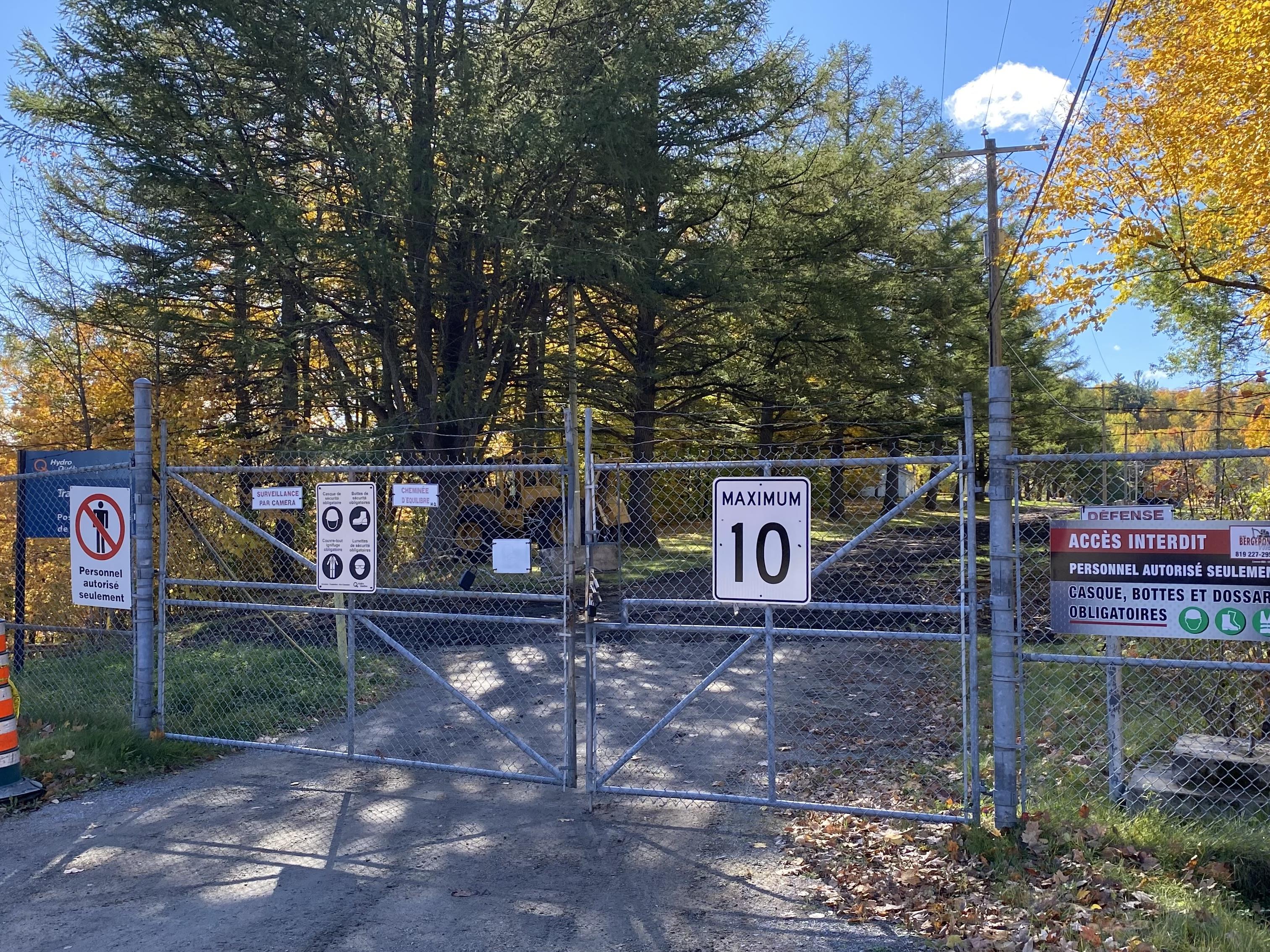 Début des travaux à la centrale hydroélectrique de Saint-Narcisse