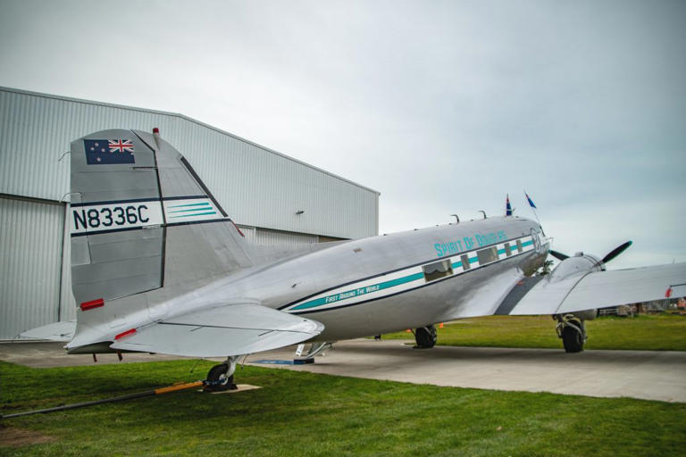 Globe-trotting DC-3 Spirit of Douglas celebrated at premium luncheon