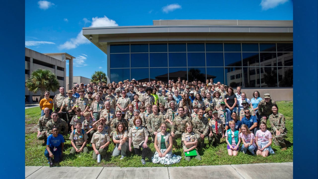 Florida scouts earned nuclear science merit badges at AFTAC event