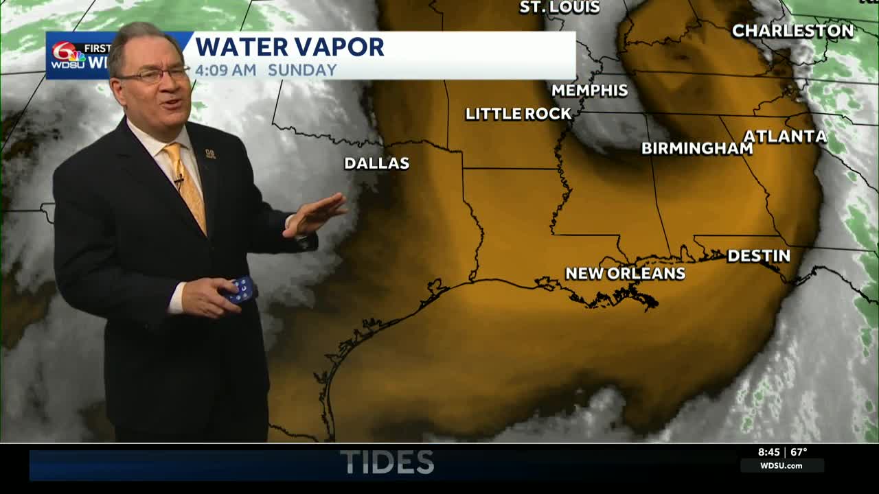 Record heat possible ahead of a strong cold front