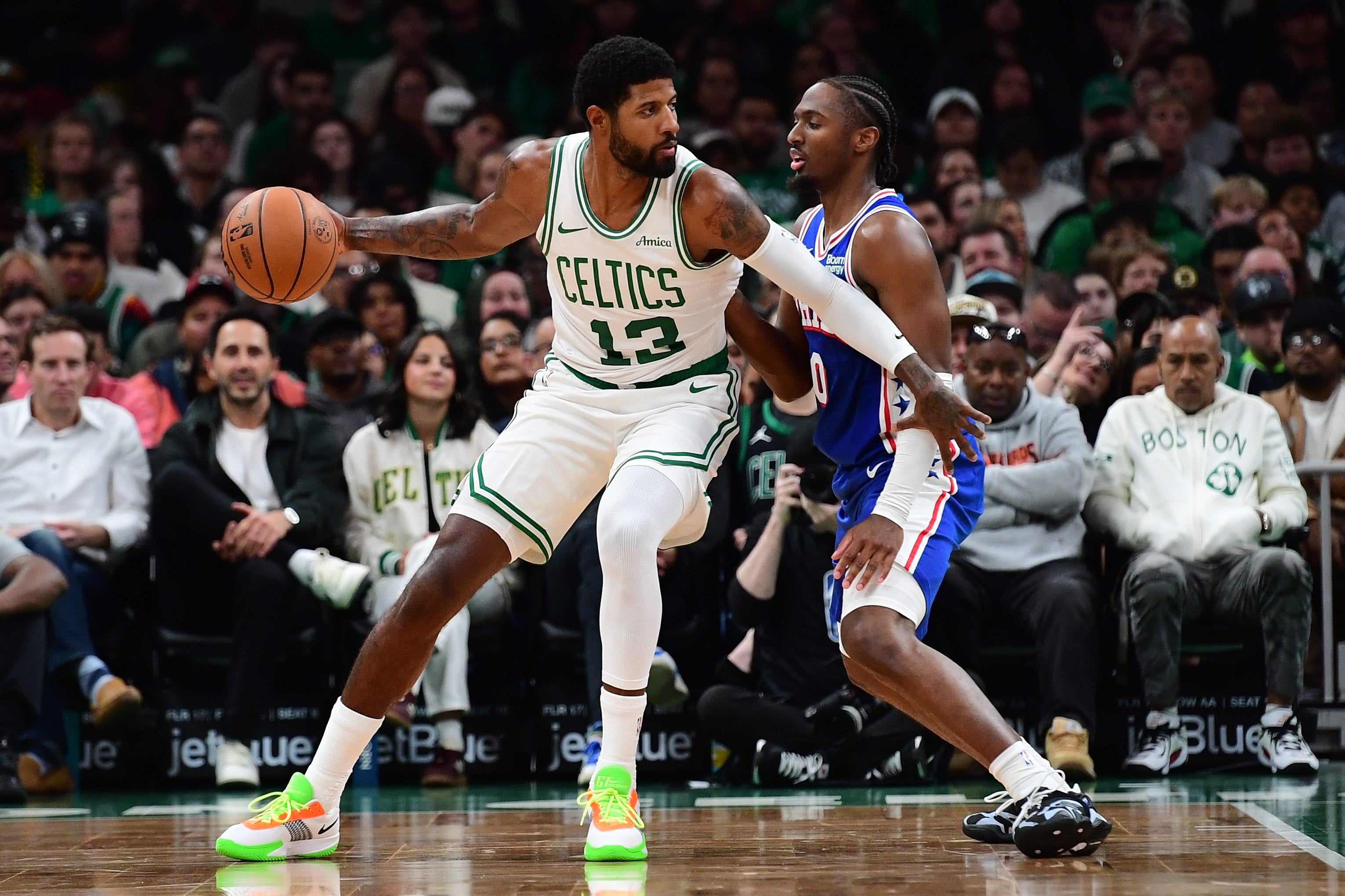 Timing is important: Mazzulla on how Mitchell Robinson, Paul George ...