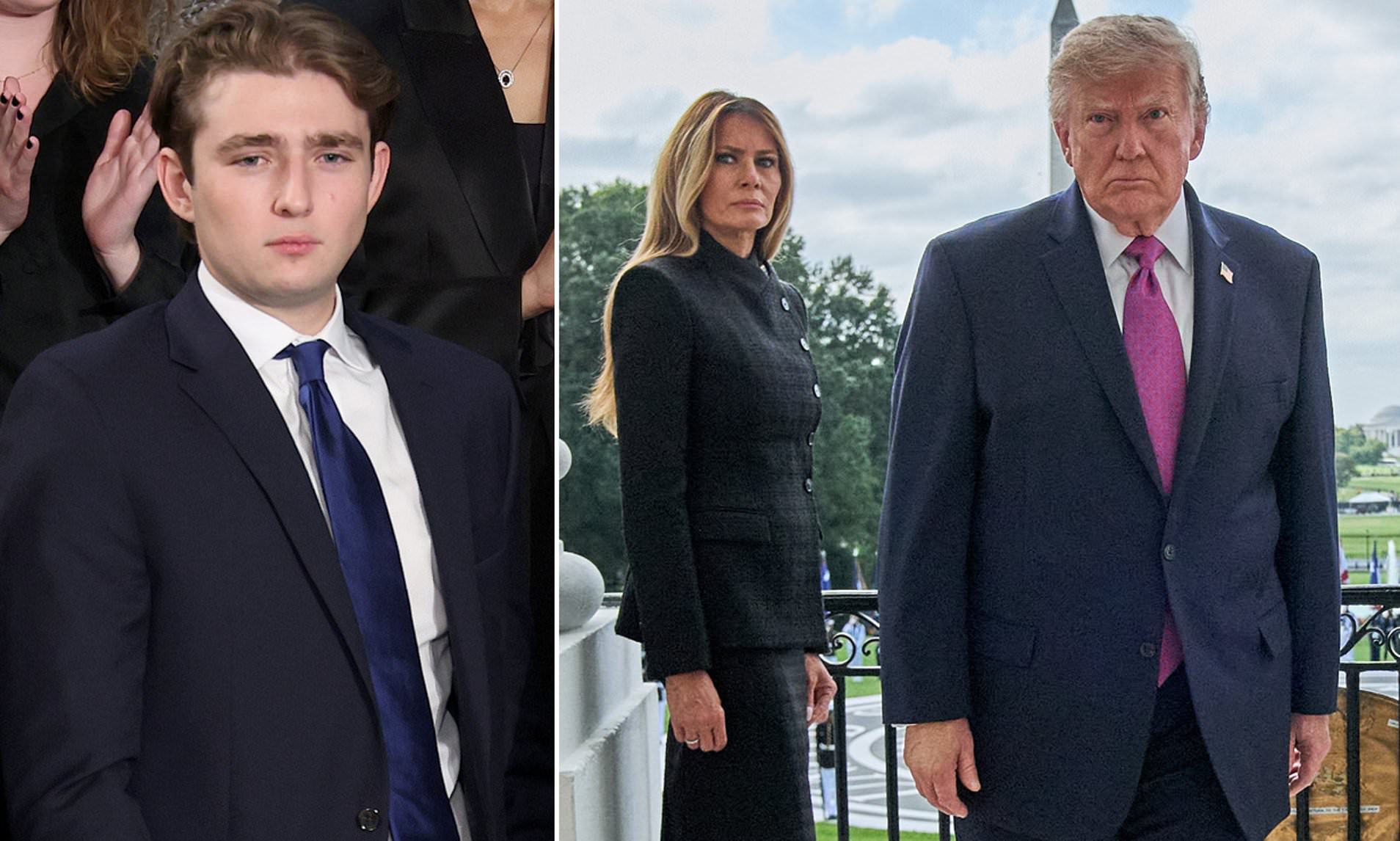 Report: Trump's anger over plot to take down Barron and Melania