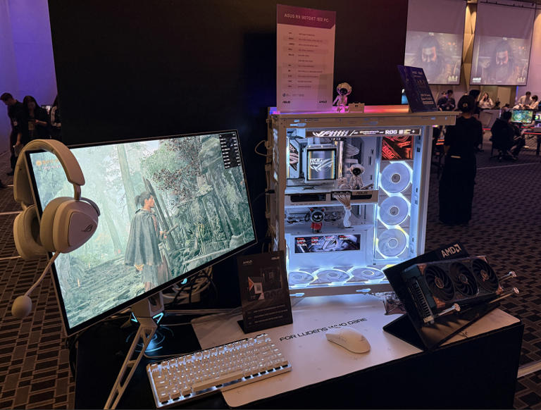 리사 수 등장한 'AMD 게이머 데이'…ASUS, ROG로 꾸민 AMD 게이밍 PC로 시선 집중