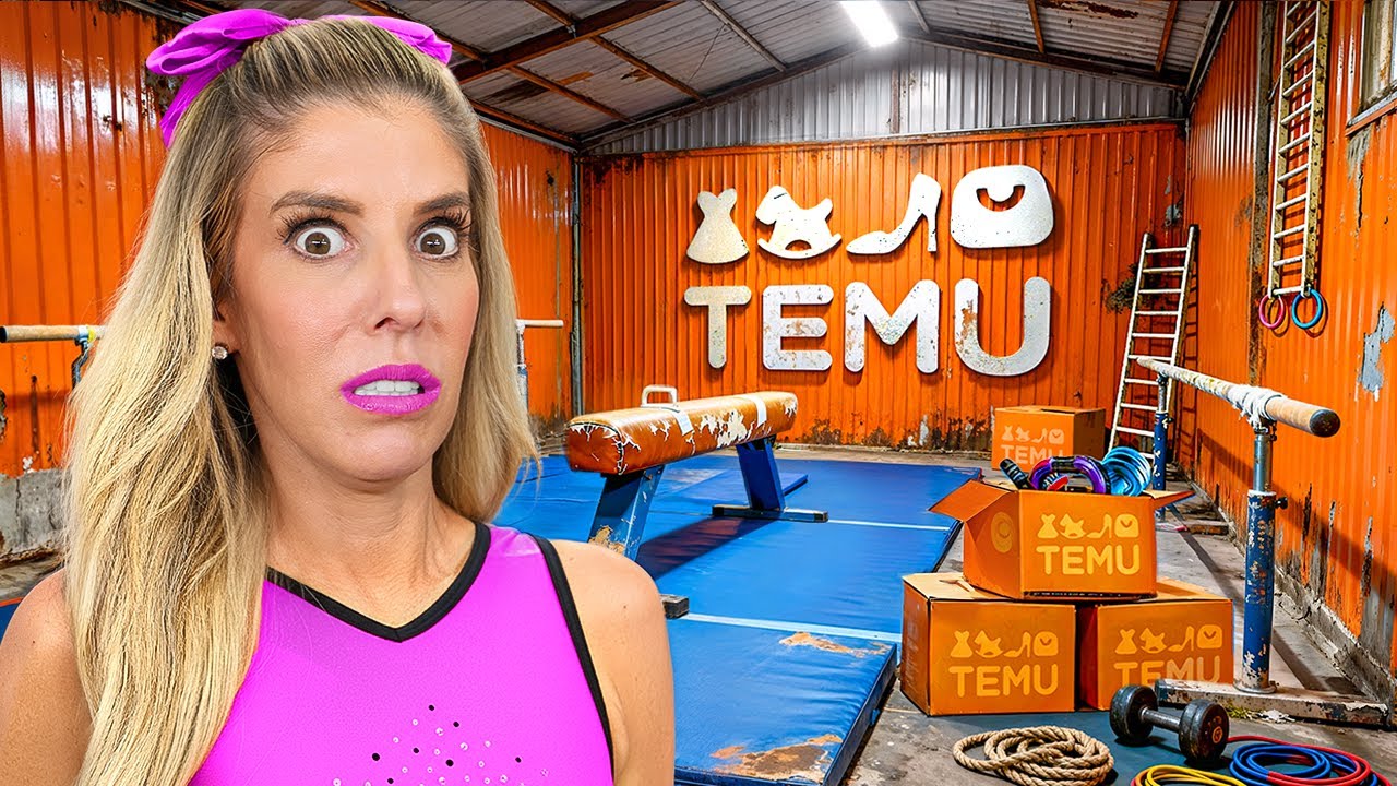 I bought a real gymnastics gym off Temu