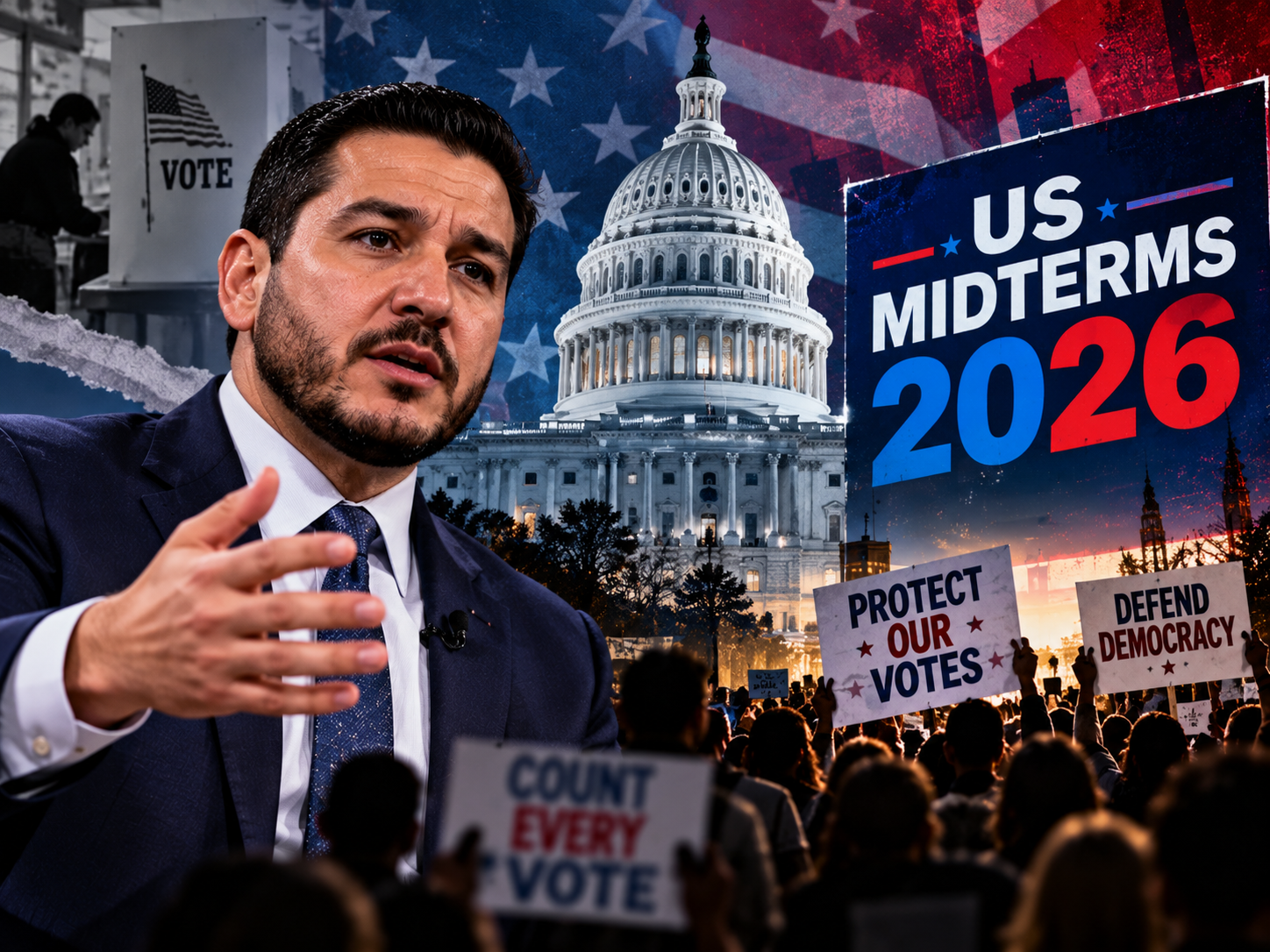 US midterms 2026: Abdul El-Sayed says Democrats must win by massive ...