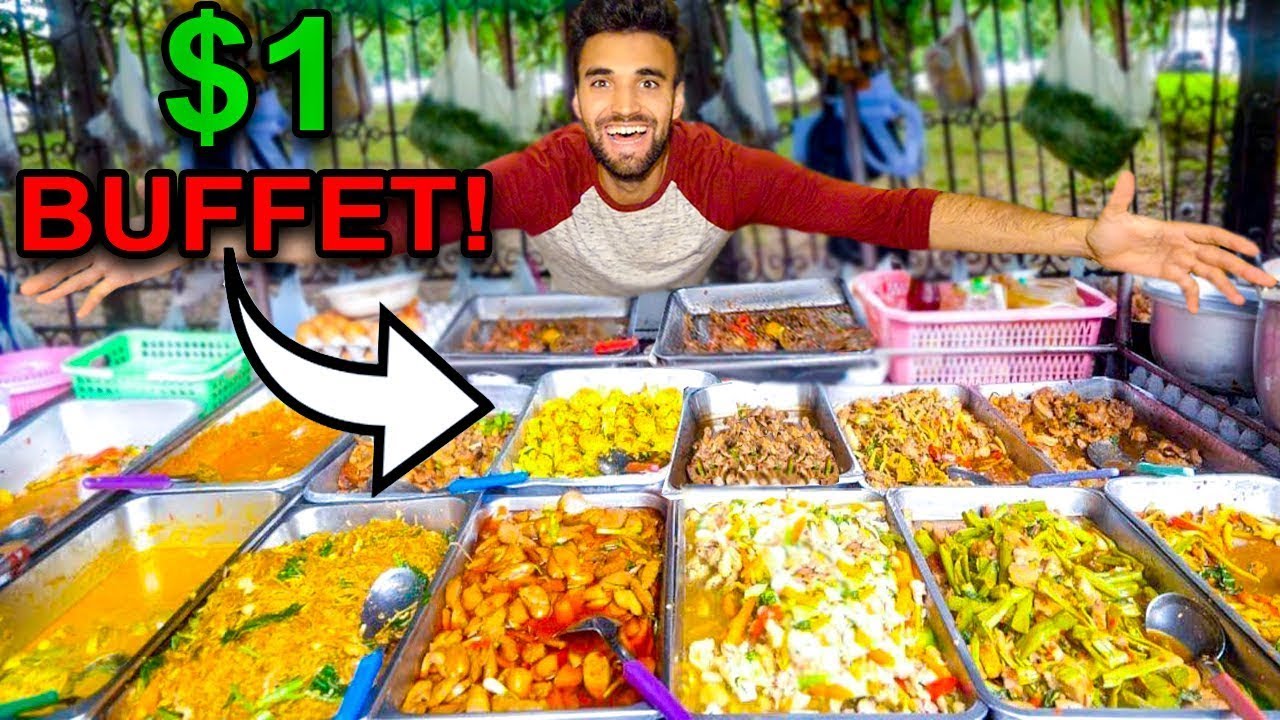 World's cheapest vs. priciest buffet