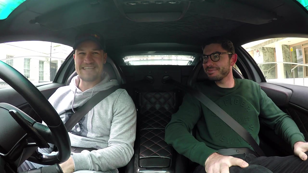 Driving a Lamborghini Murcielago through London for the first time