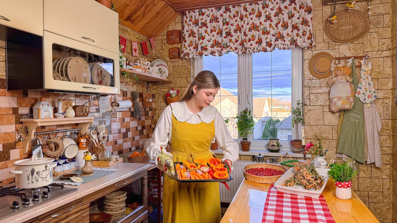Cottagecore habits for cozy living: cooking & cleaning