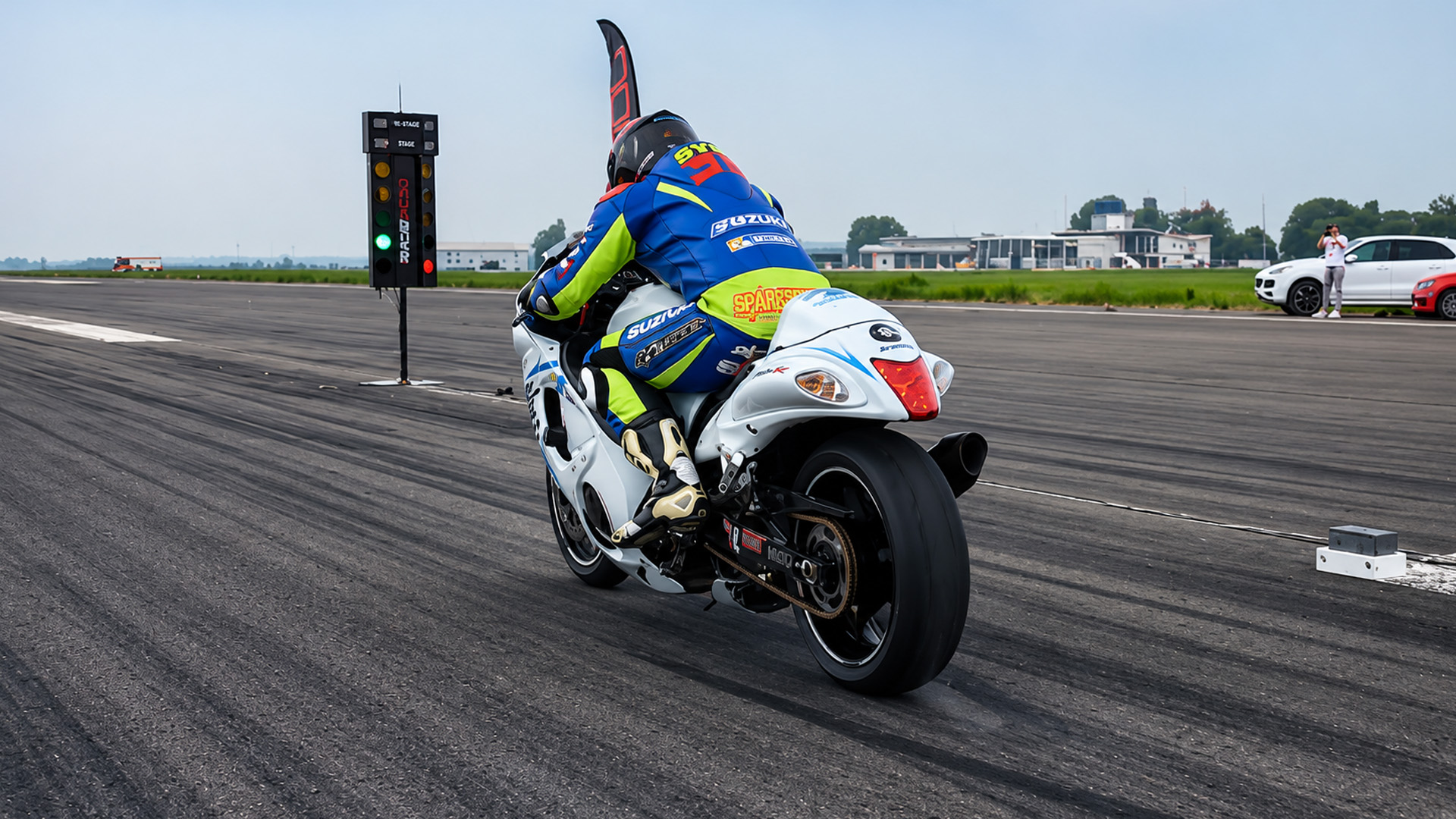 This Suzuki Hayabusa is built to leave other bikes behind