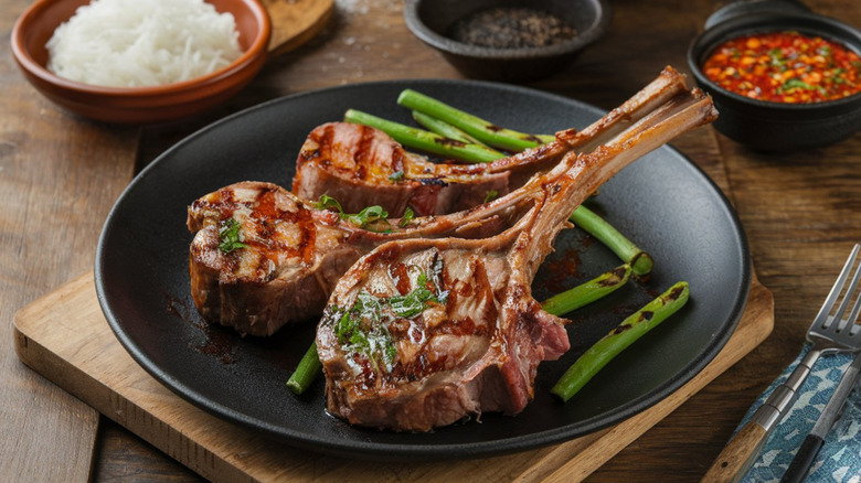 Give lamb chops 10x the flavor with a spritz of this fruit