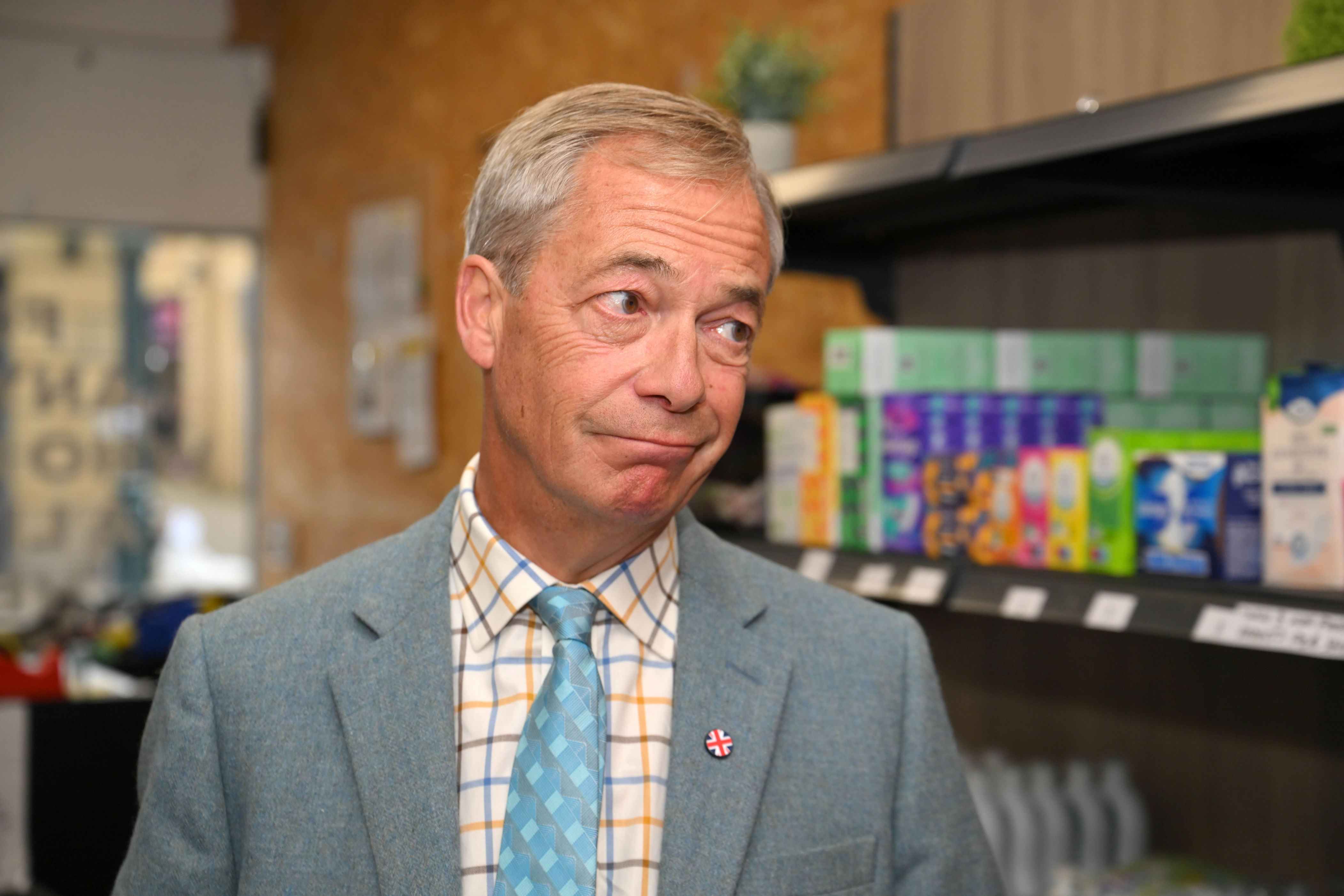 Farage to scrap asylum system for five years if Reform UK are elected