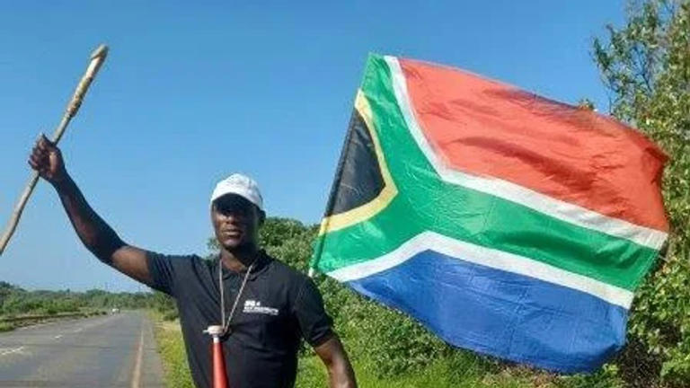 Prosthetic leg, unbreakable spirit: King Nipho’s mission