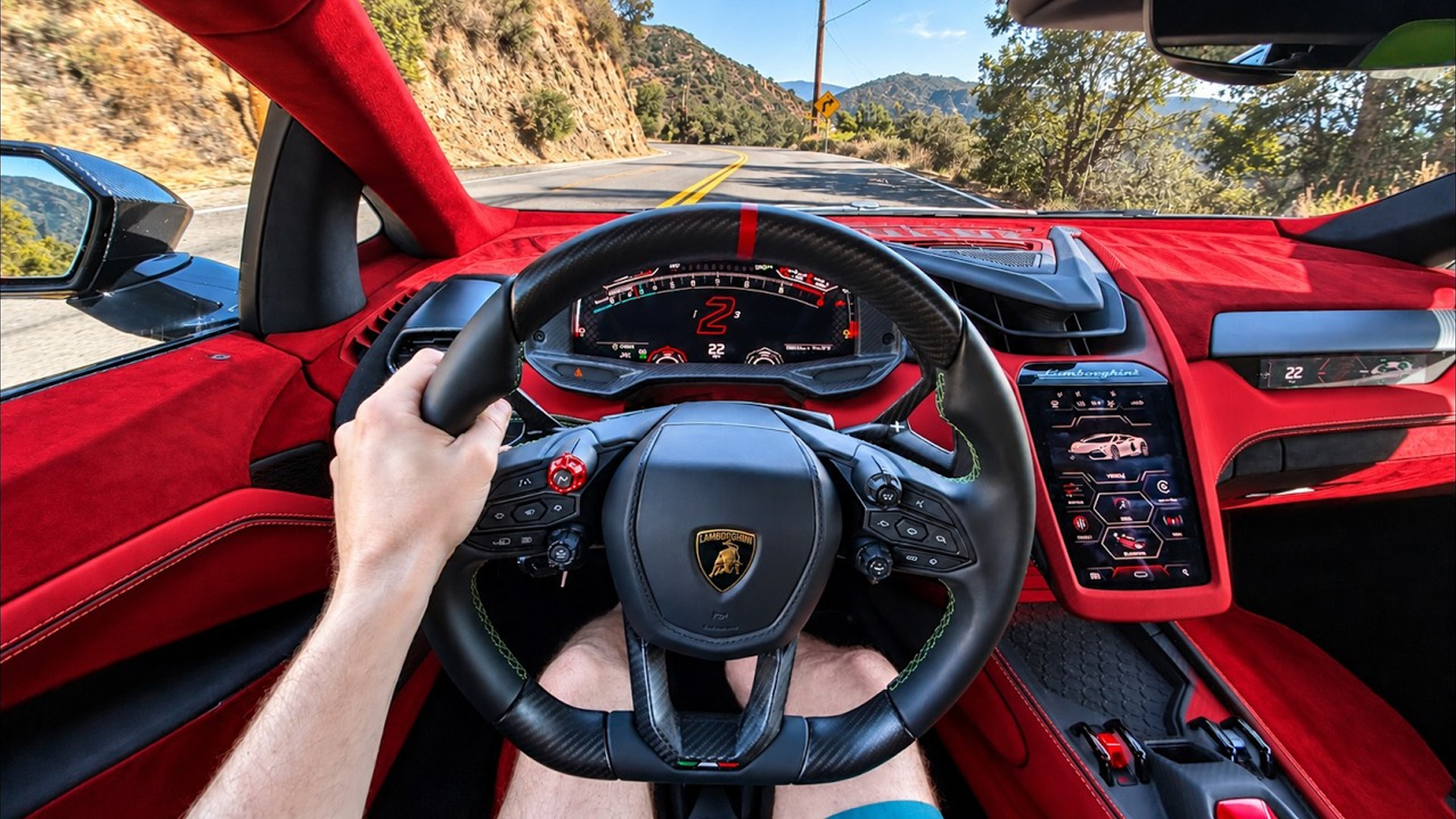 What it’s like driving the Lamborghini Revuelto