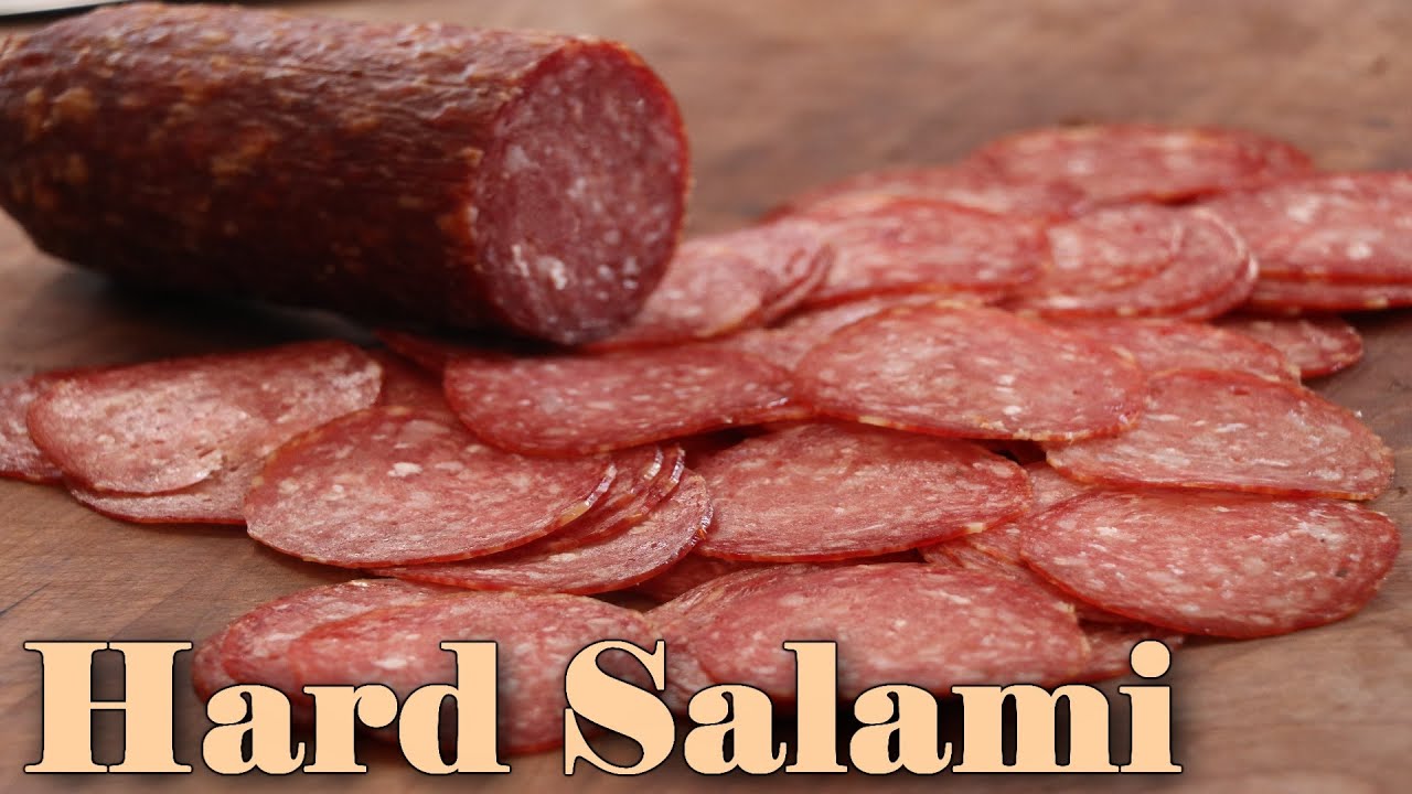 You can make hard salami too