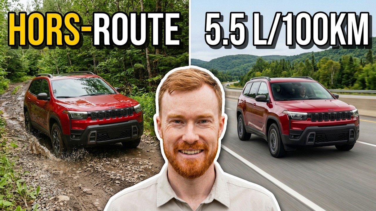 Essai du Jeep Cherokee 2026 performances hors route et consommation de ...