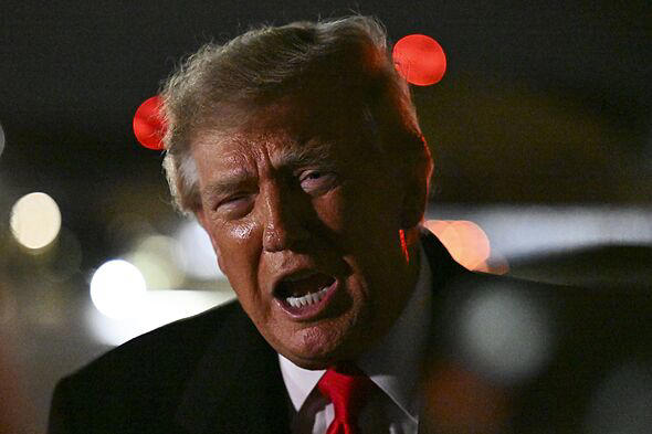 President Trump Arrives Back To D.C. After Tennessee Rally And Alabama
