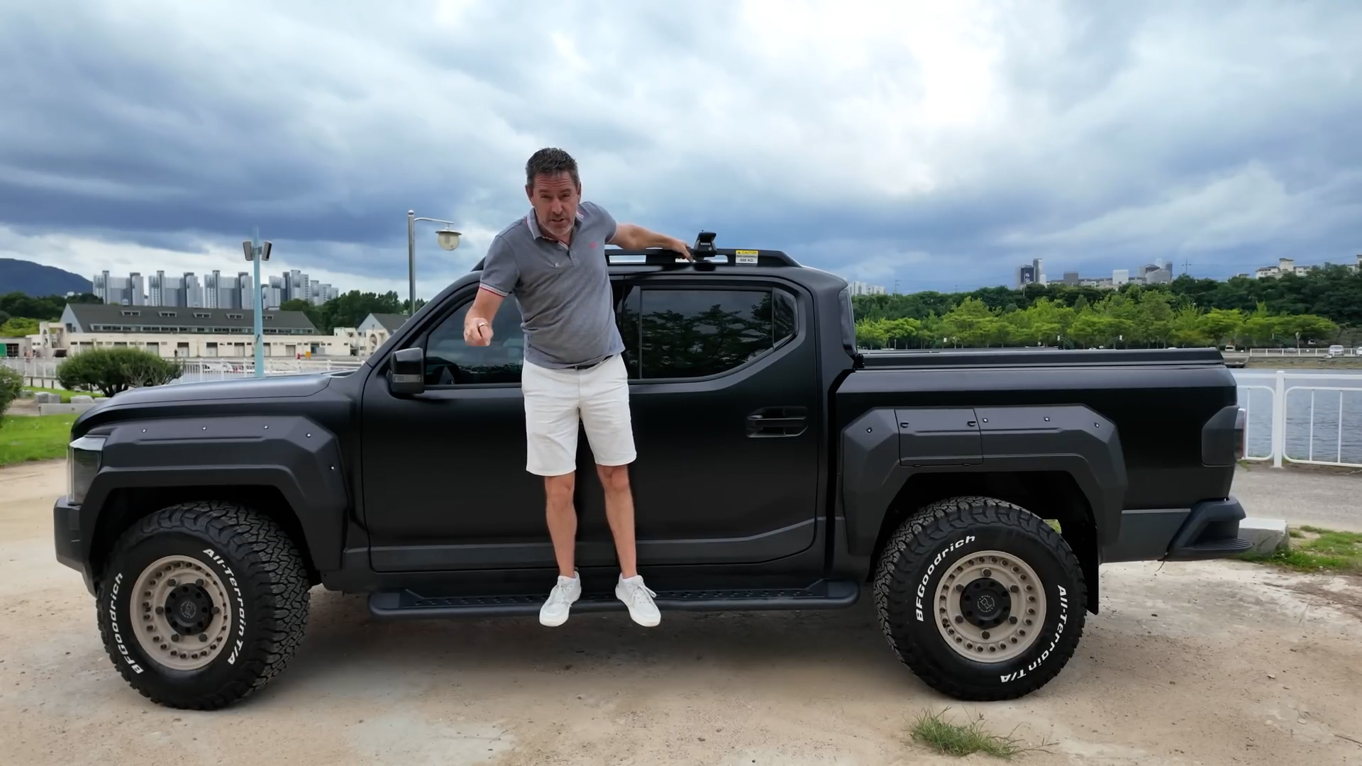 The Striking Exterior Design Of Kia New Pickup
