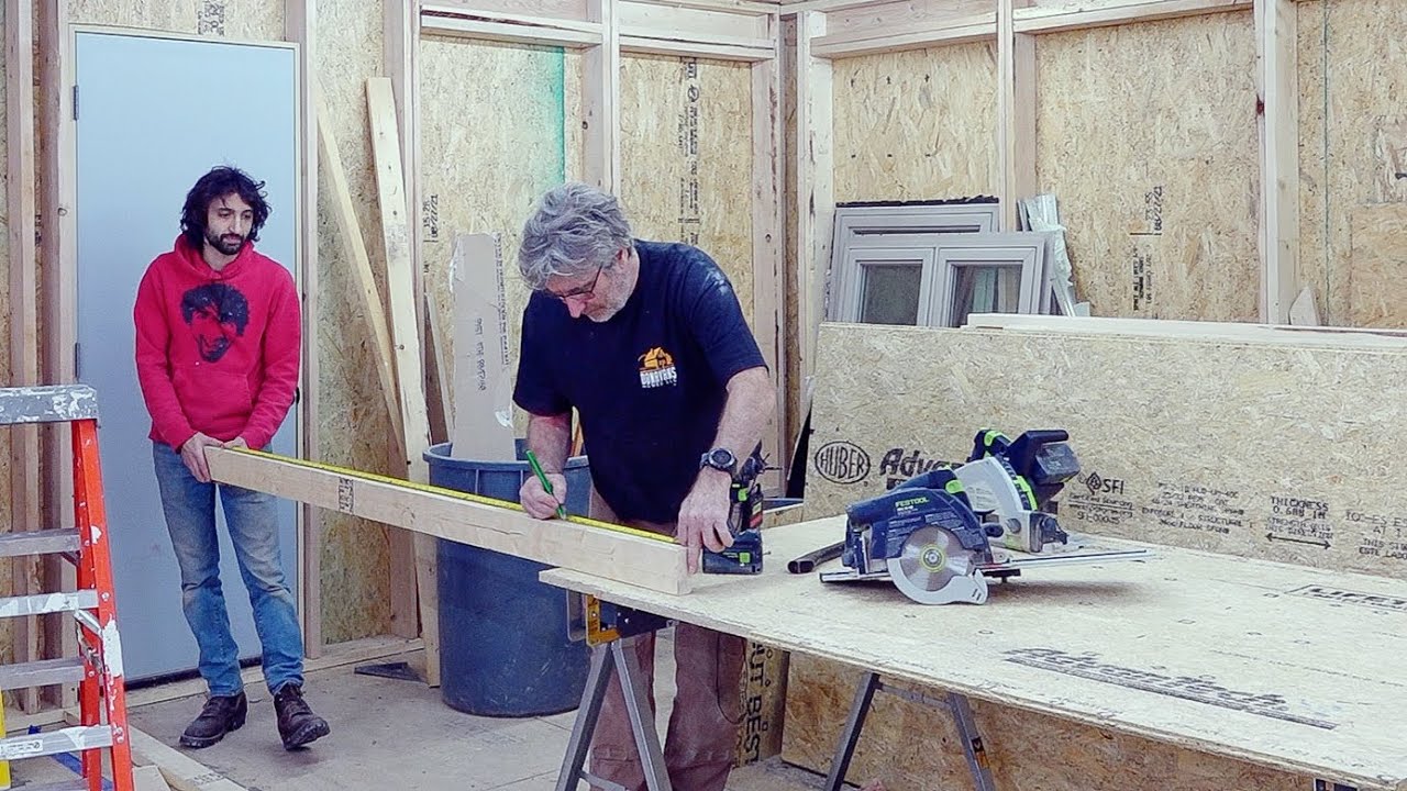 Starting non-structural framing — part