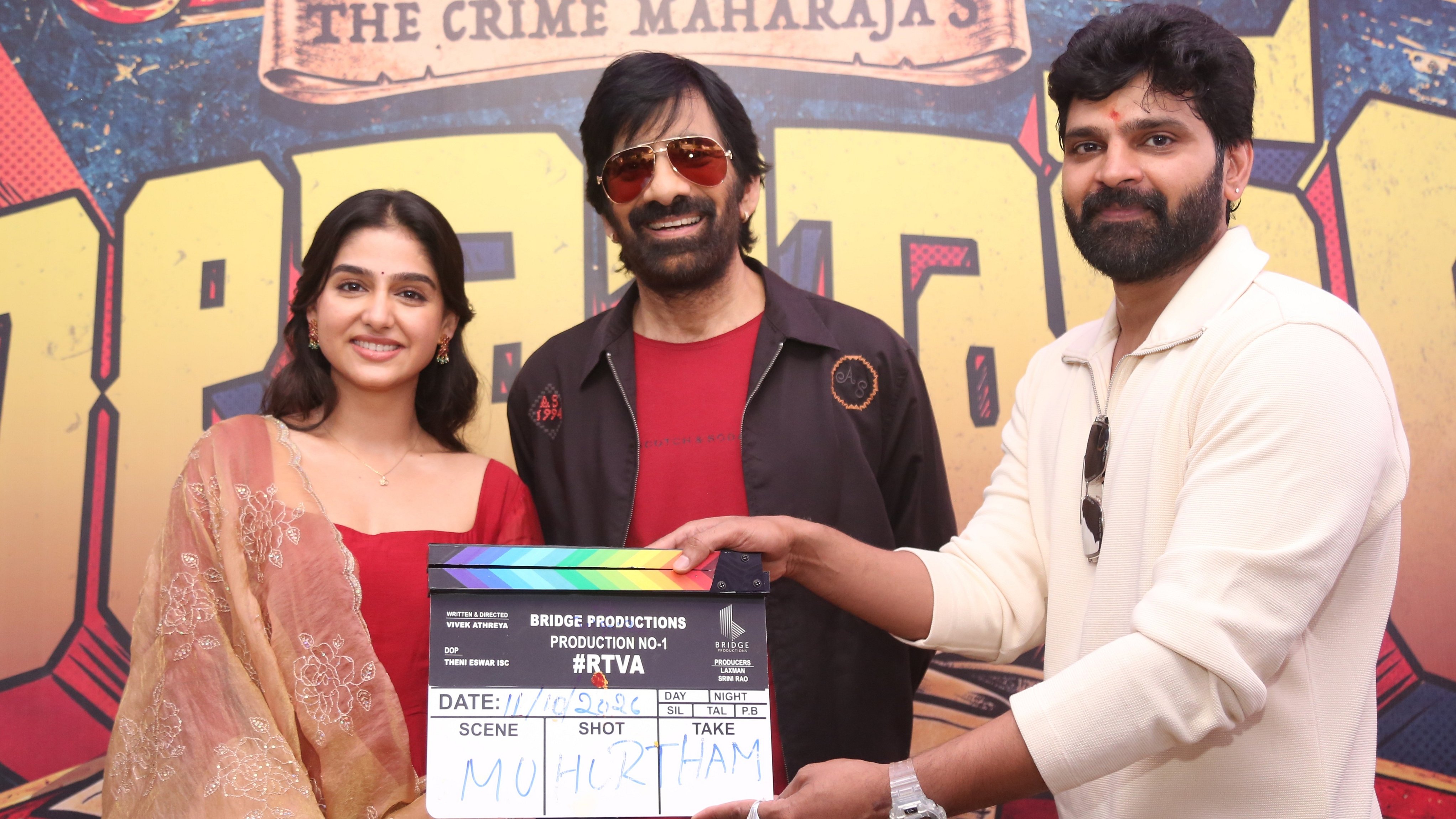 Ravi Teja and Vivek Athreya’s film titled Thulabharam officially launched