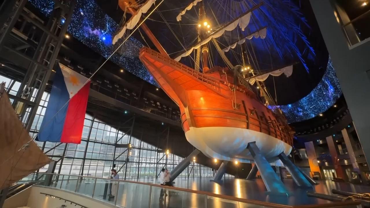 Life-size reproduction of a 17th-century Spanish galleon goes on ...