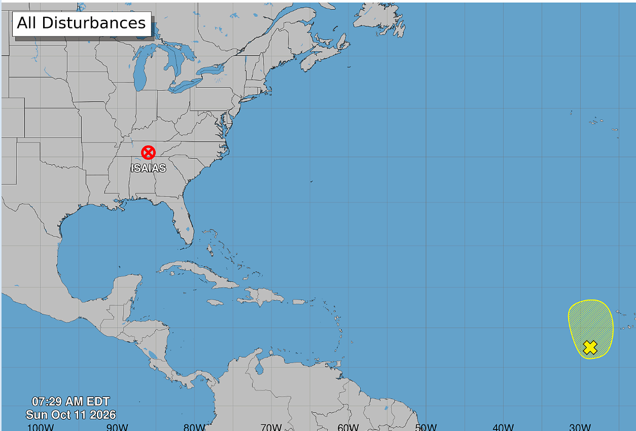 After Isaias, hurricane center in Florida tracking disturbance in Atlantic