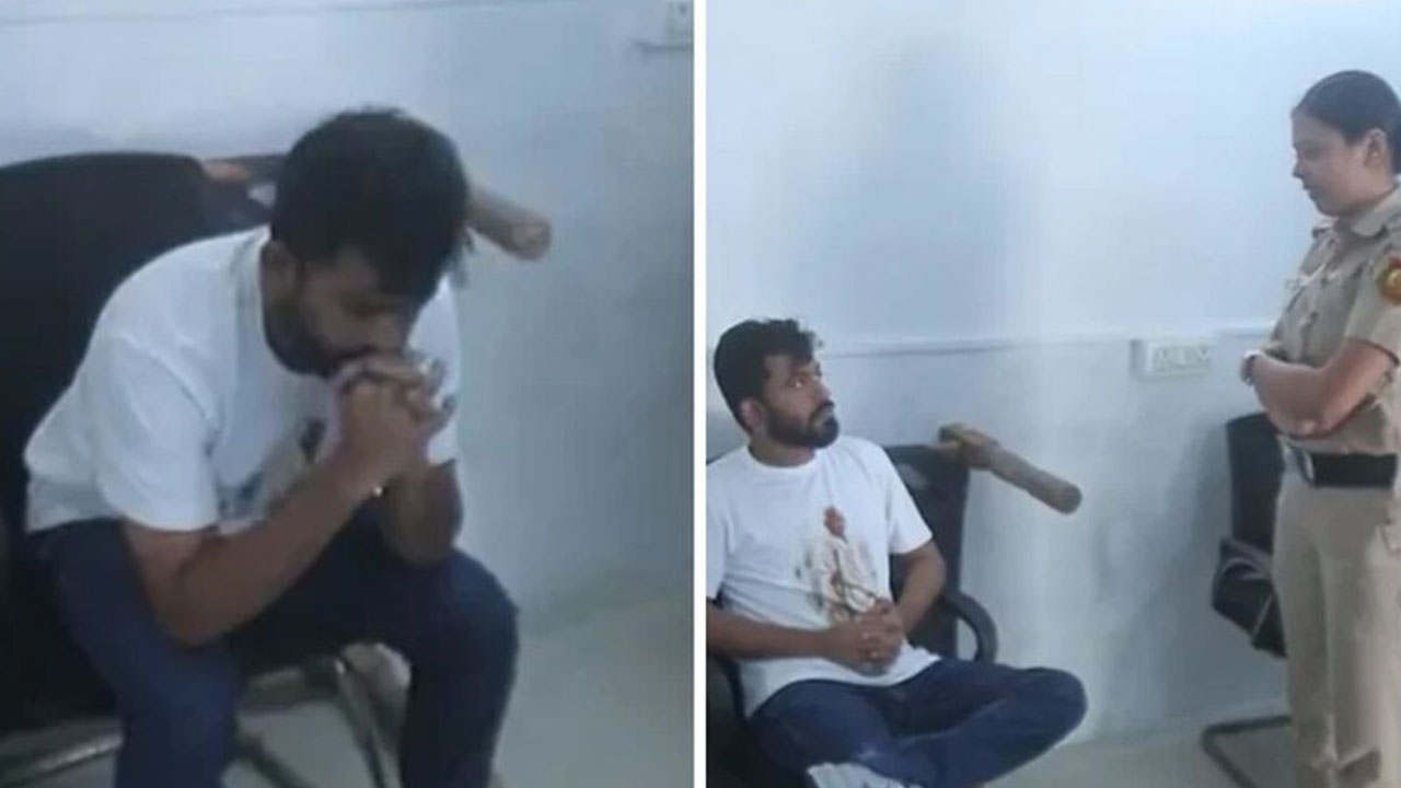 Delhi Police release video of detained CJP founder Abhijeet Dipke