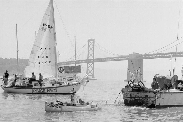 The 'Peace Navy' that trolled San Francisco's Fleet Week for years