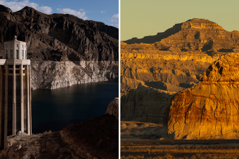 Map shows cities that have no water backup if Lake Powell, Mead fails
