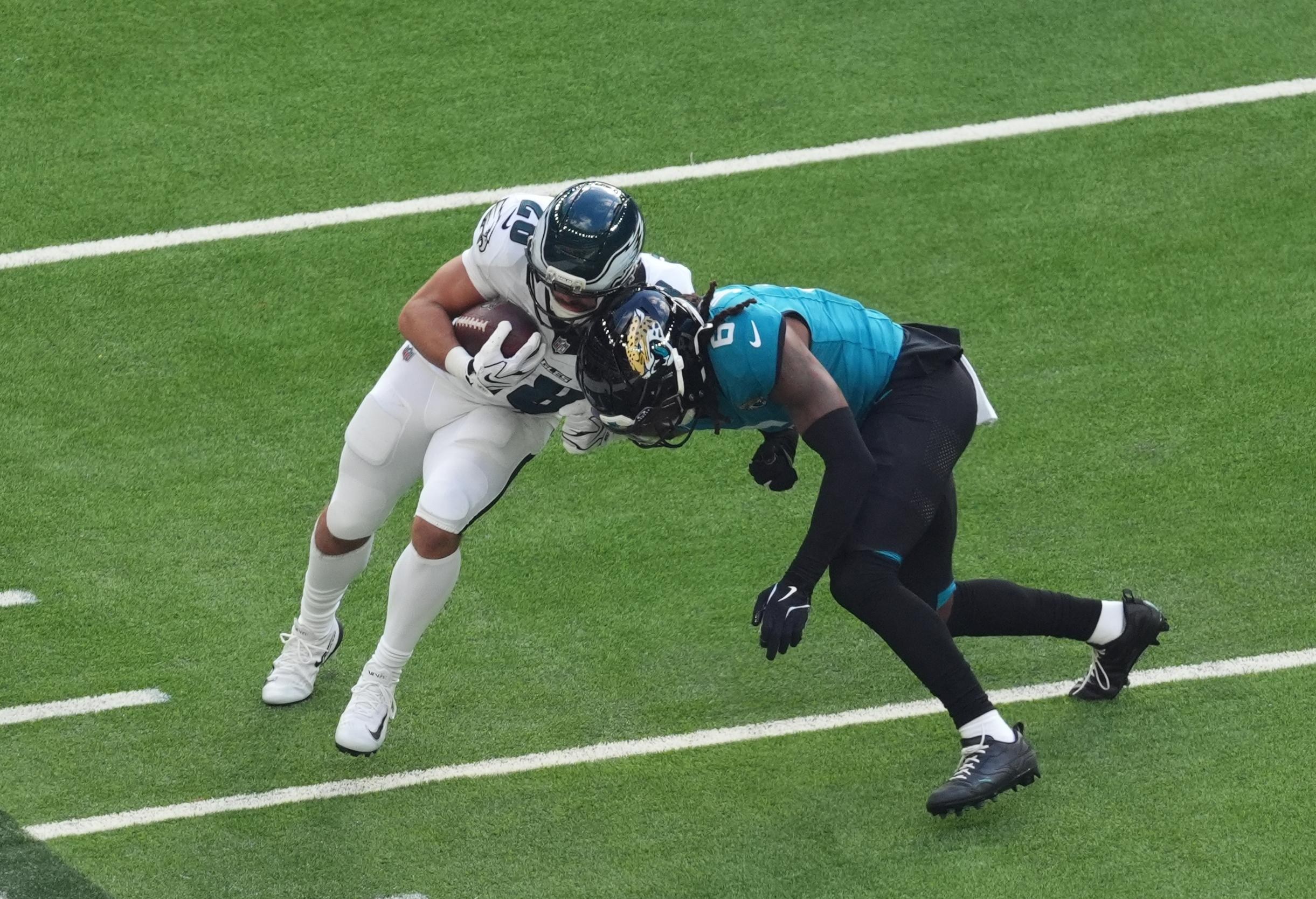 Will Shipley injury: Eagles running back questionable to return