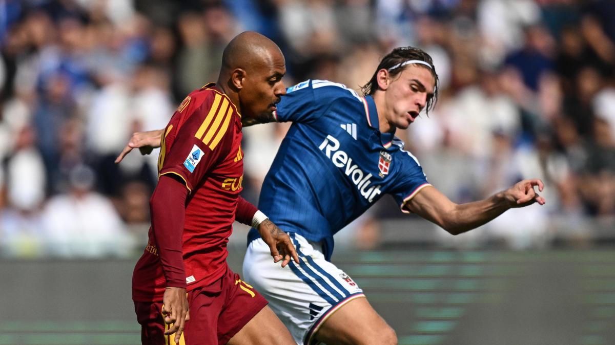 Como-Roma 0-0, le pagelle: Ramon totem, follia Malen. Gollini spegne ...