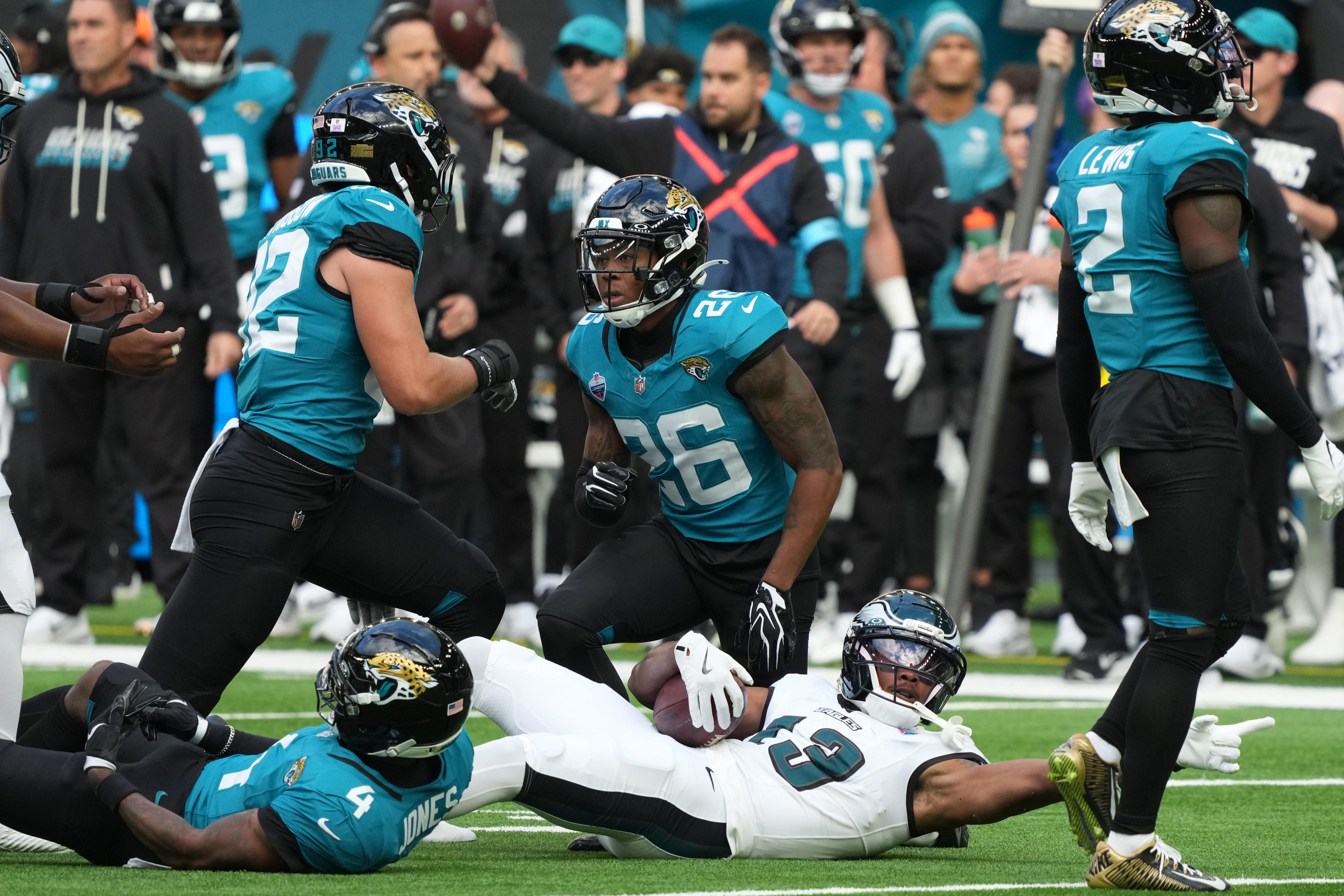 Jaguars sign practice squad S Kaevon Merriweather to active roster