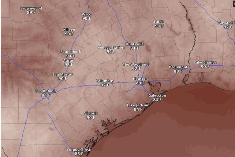 Austin weather mix this week includes heat, humidity, rainy remnants of ...