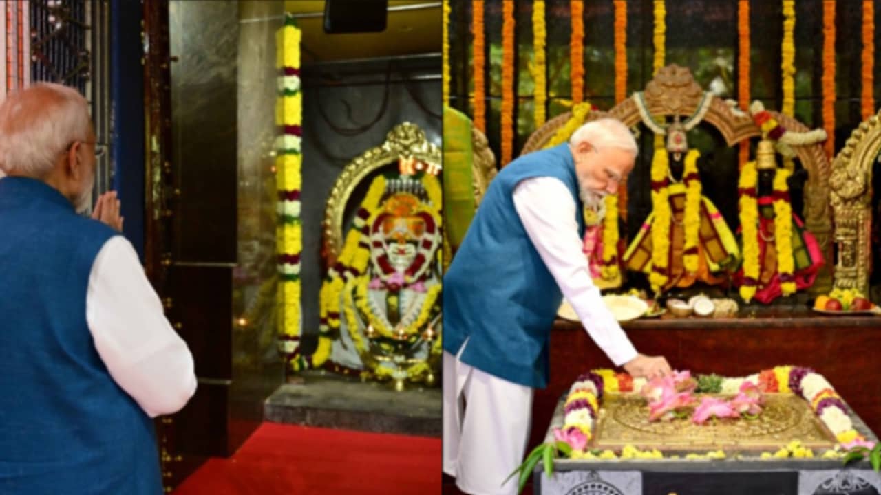 PM Modi visits Jalakandeswarar temple in Chennai. What makes this ...