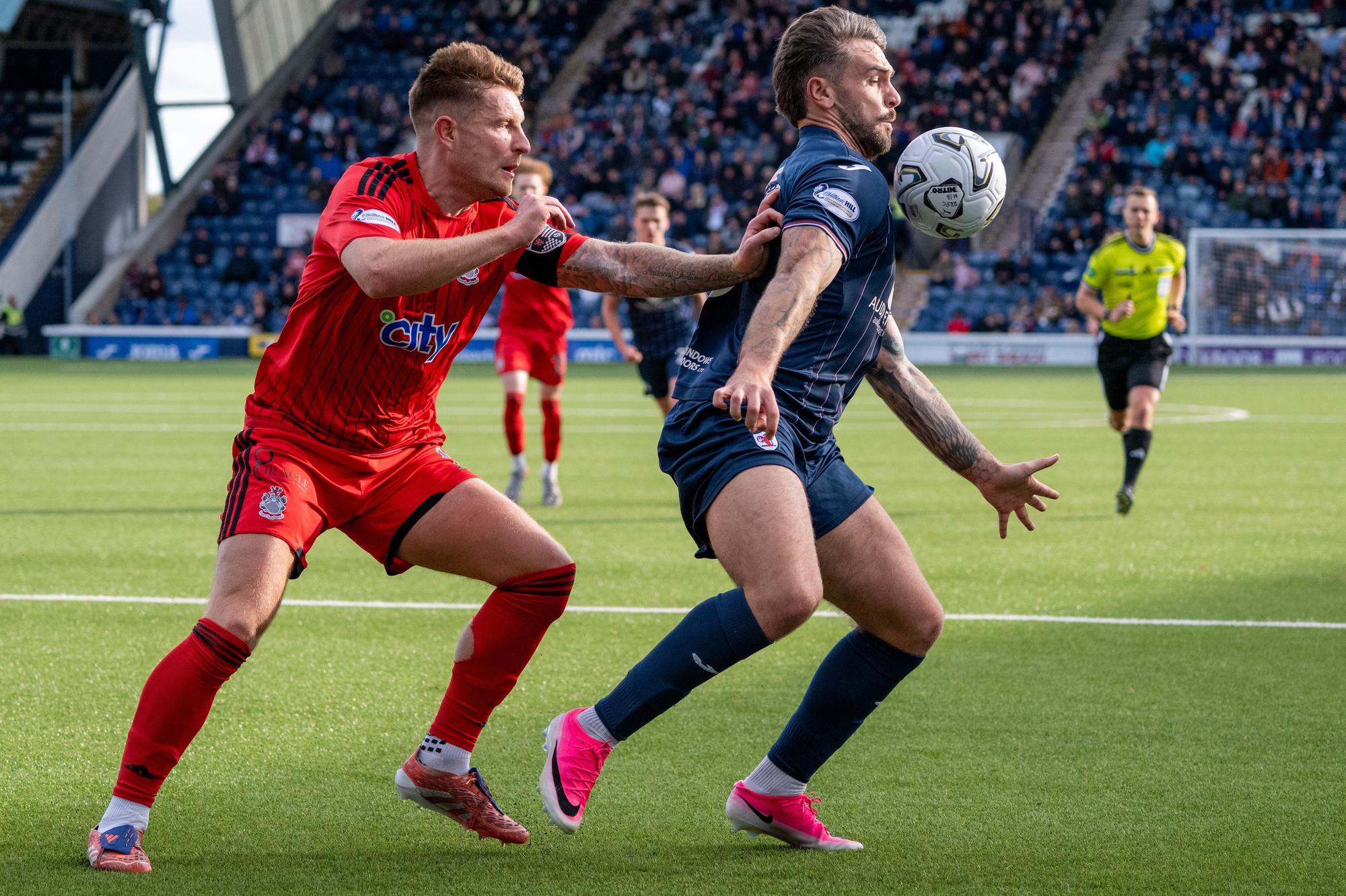 Raith Rovers close gap at top of table to two points after 2-0 win v ...