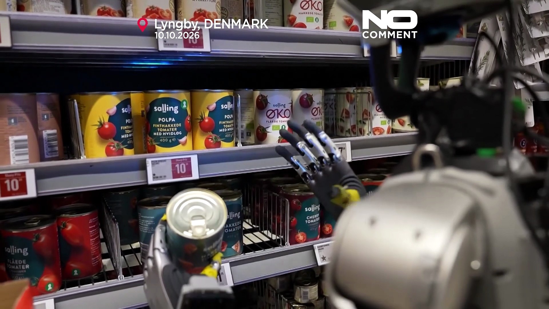 Dinamarca testa robôs humanóides em supermercados para aliviar trabalho ...