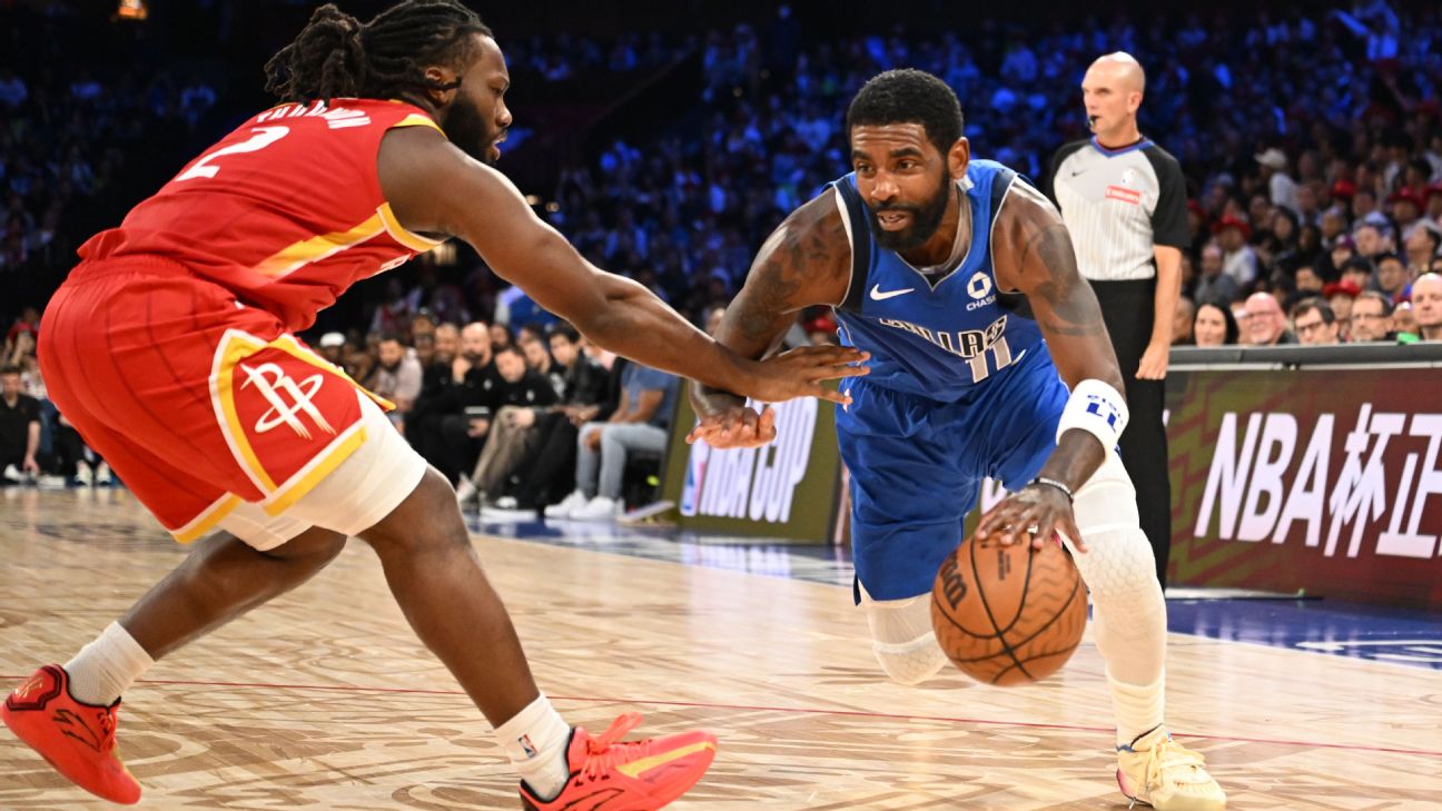 Kyrie Irving returns to Mavs, dazzles in China preseason game