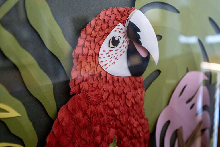 She quit graphic design for paper cutting. Now she's made art for ...