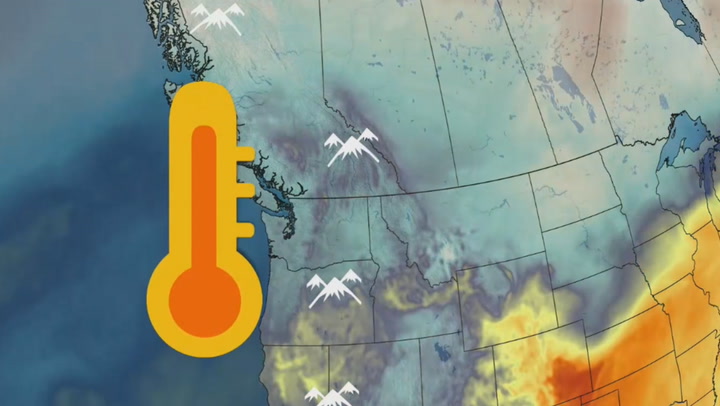 First snow flurries in Alberta, warmer weather ahead!