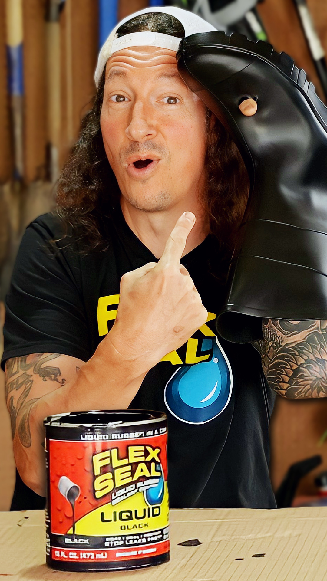 Can Flex Seal Liquid repair my leaking boot?