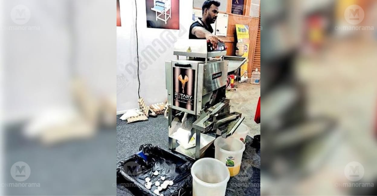 2,500 eggs an hour: Egg-breaking machine steals the show at Kochi expo