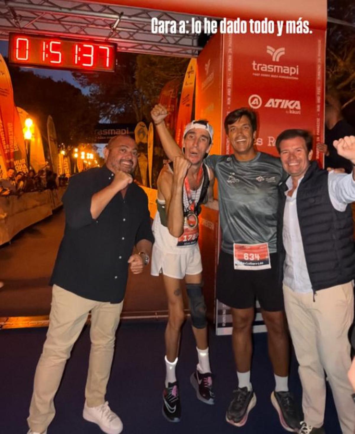 La emotiva carrera de Álex Roca en Formentera tras anunciar que será ...