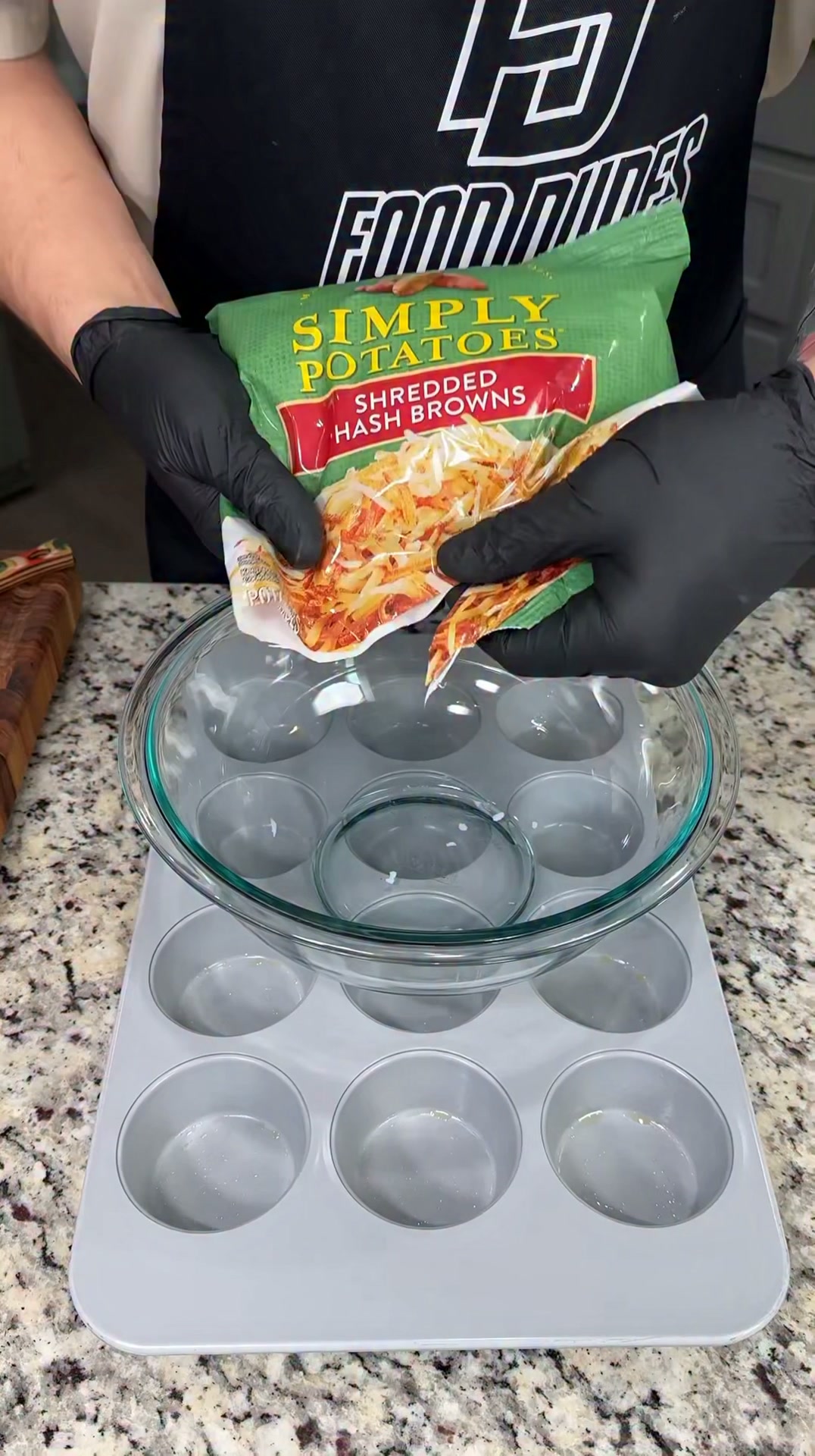 Cheesy hash brown breakfast bombs