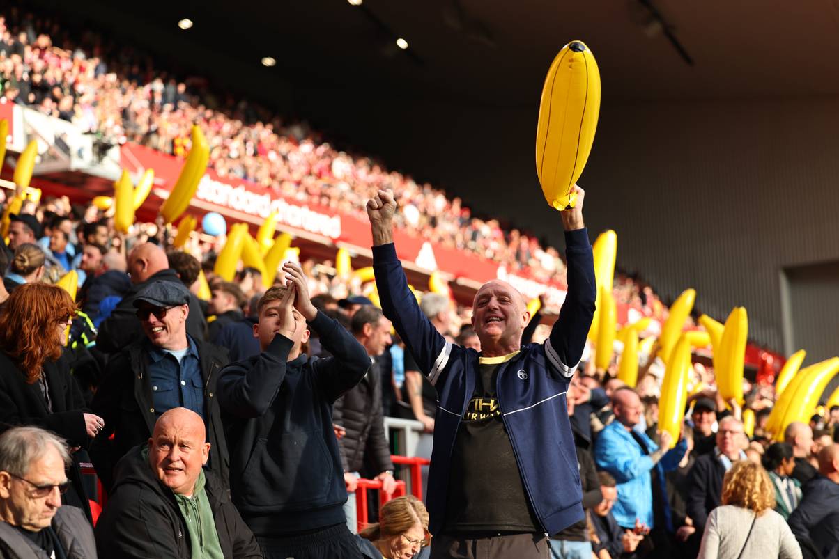 Reason why Man City fans have bananas in first game after 115 charges ...