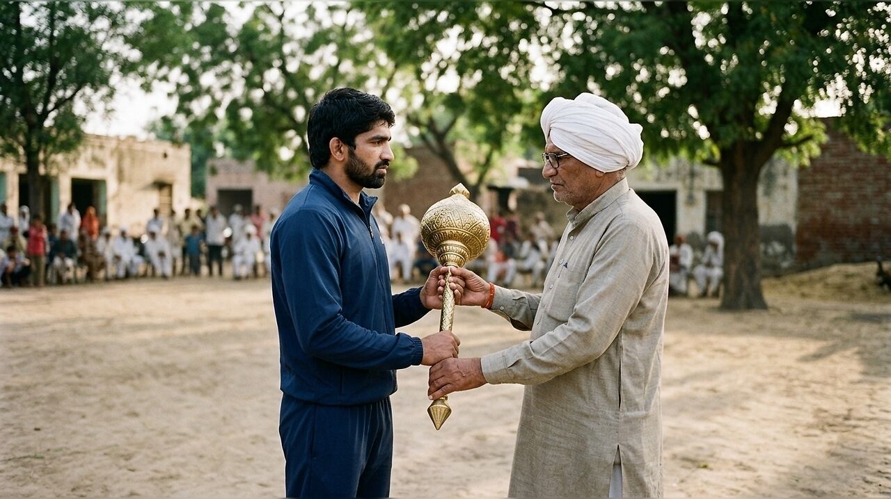 Haryana minister honours wrestler Aman Sehrawat at Jhajjar ceremony