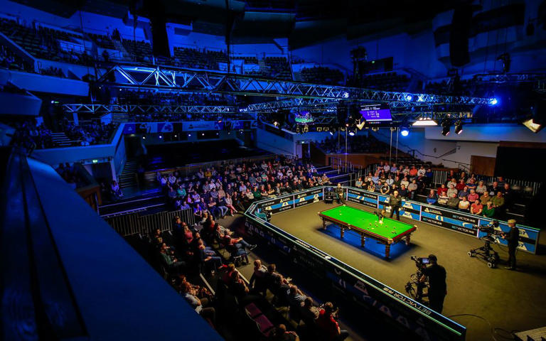 Players back World Snooker Championship move to incredible venue during ...