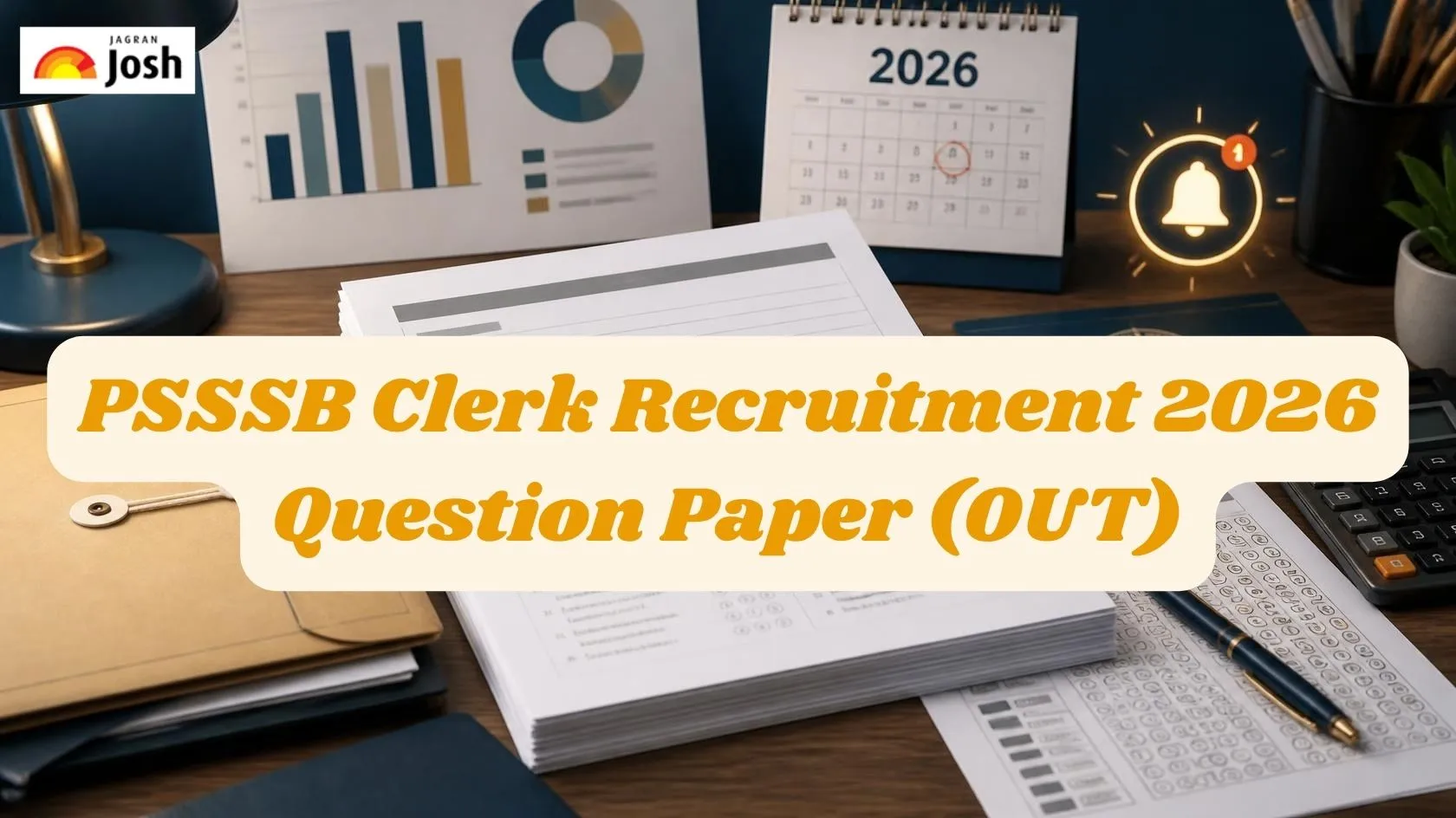 PSSSB clerk recruitment 2026 question paper (out): Download October 11 ...